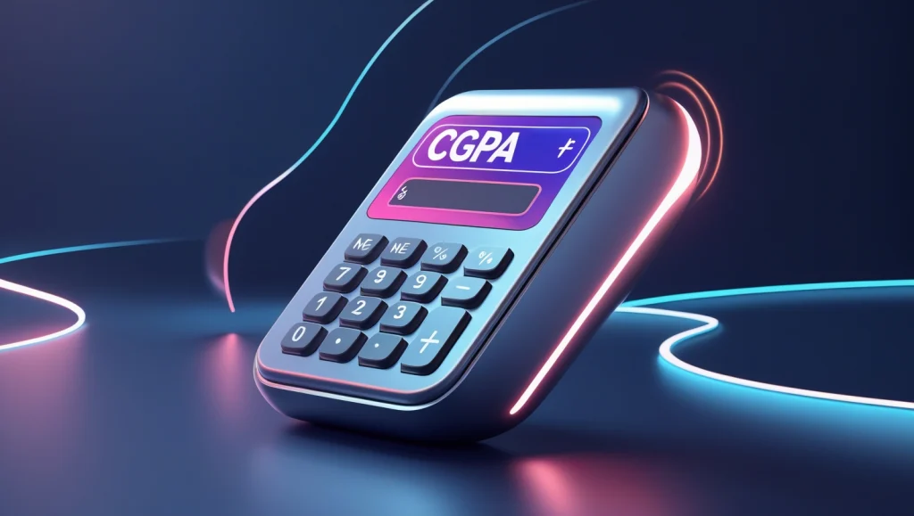 showing-a-calculator(cgpa-to-percentage-calculator)